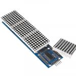 Матрица 8*32 + MAX7219 цвет красный